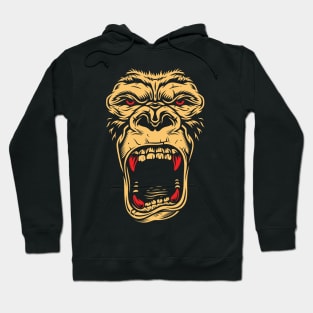 Scary gorilla face Hoodie